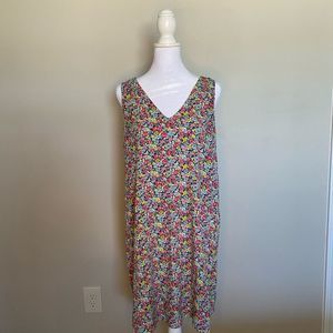 Gap High Low Floral Dress